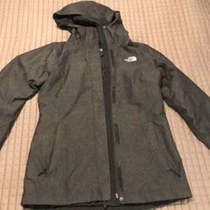 North Face waterproof lightly insulated jacket